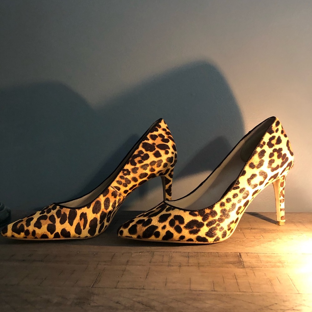 Jessica Simpson Leopard Pumps